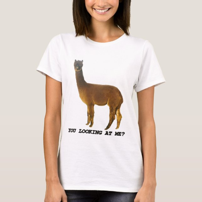 T-shirt Você está me olhando? (Frente)