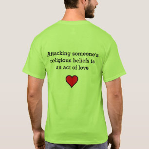 T-shirt Você fez alguém duvidar hoje suas opiniões?