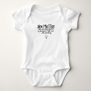 T-shirt Você importa um entusiasta Onsie da ciência