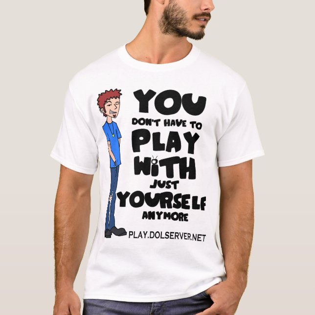 T-shirt Você não tem que jogar… (Cores claras) (Frente)