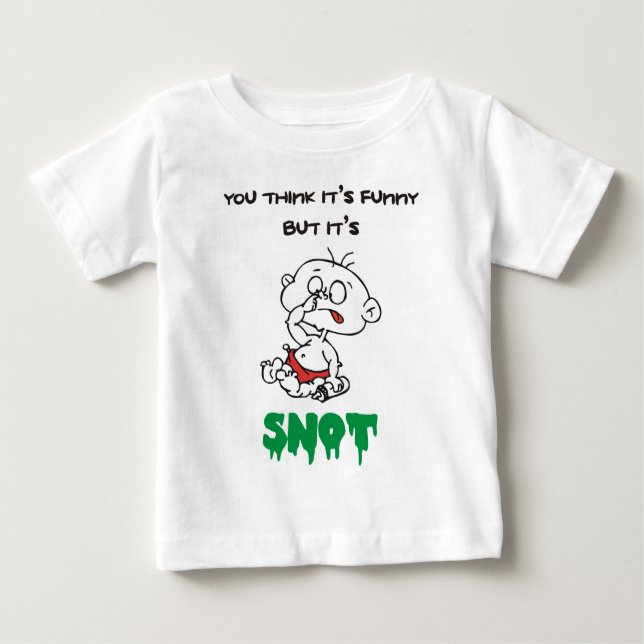 T-shirt VOCÊ PENSA que é ENGRAÇADO MAS é SNOT (Frente)