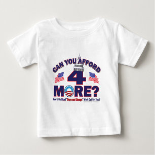 T-shirt Você pode pagar mais 4 anos de Obama?