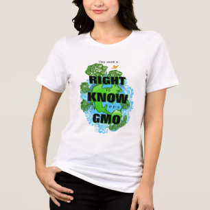T-shirt Você Tem o Direito de Saber se é Transgênico