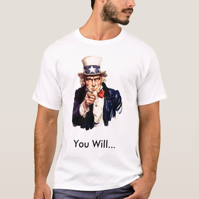 T-shirt Você vai faz4e-lo (Frente)