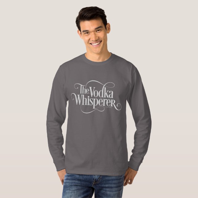 T-shirt Vodka Whisperer (Frente Completa)