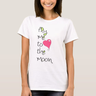 T-shirt Voe-me à lua