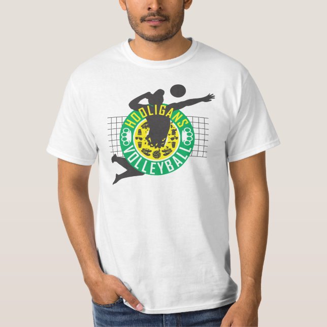 T-shirt Voleibol dos hooligan (Frente)