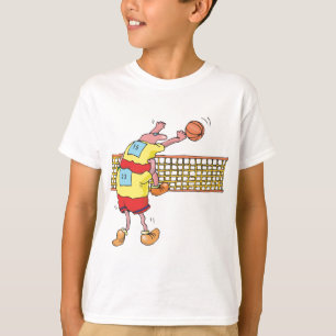 T-shirt Voleibol engraçado