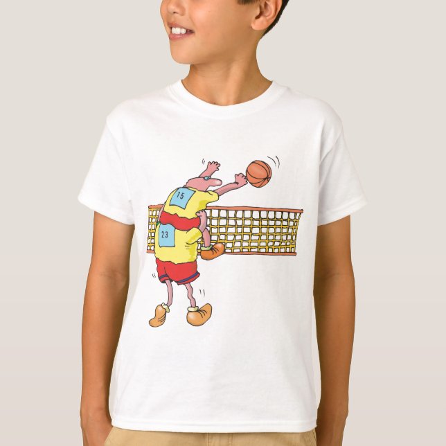 T-shirt Voleibol Engraçado (Frente)