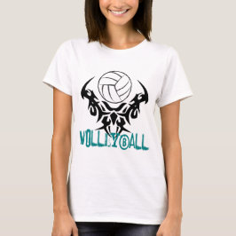T-shirt Voleibol tribal