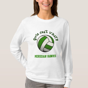 T-shirt Voleibol Verde