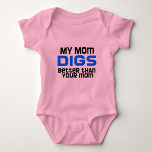 T-shirt VolleyBaby meu MomDigs