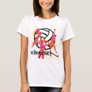 T-shirt VolleyChick lacónico
