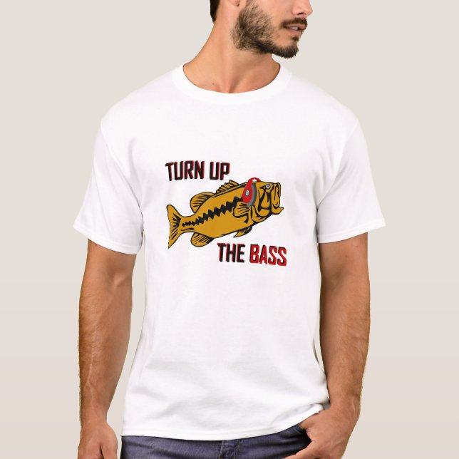 T-shirt VOLTA engraçada ACIMA do design BAIXO (Frente)