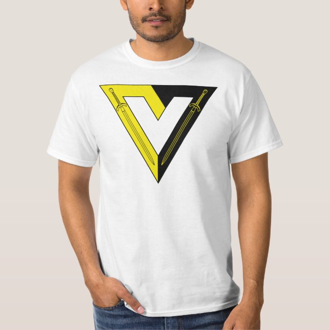 T-shirt voluntário da resistência (Frente)
