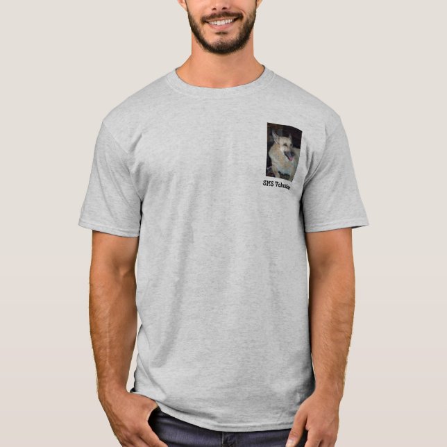 T-shirt voluntário de SHS (Frente)