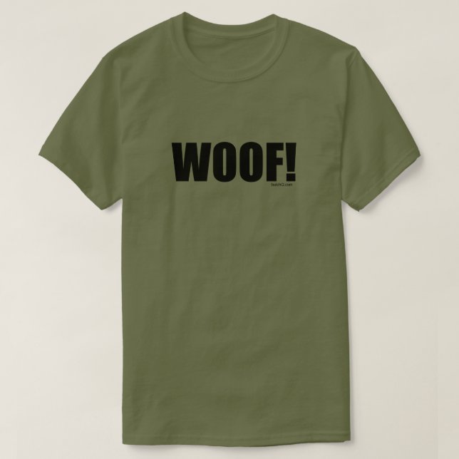 T-SHIRT VOO DE MULTIFUNCIONAMENTO DO WOOF GRR (Frente do Design)
