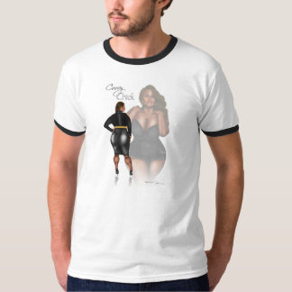 T-shirt Voos de Um Adorador Curvy