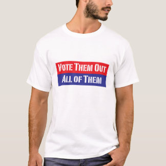 T-shirt Vote-os para fora