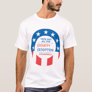 T-shirt Vote-os para fora!