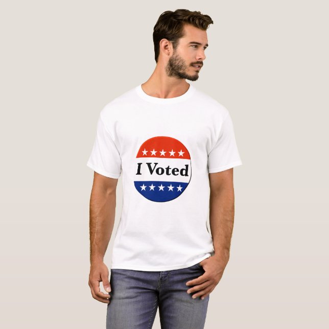 T-shirt Votei contra as eleições de 2026 (Frente Completa)