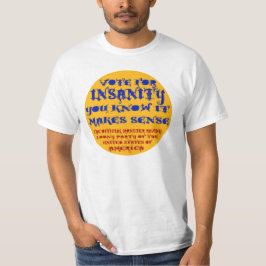 T-SHIRT VOTO PARA A DEMÊNCIA