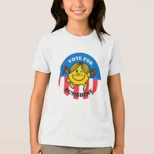 T-shirt Voto para a luz do sol
