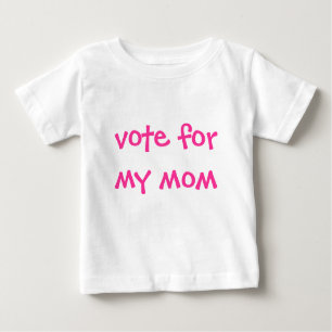 T-shirt voto para minha mamã