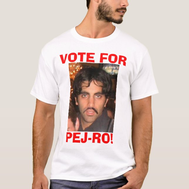 T-shirt Voto para o Pej-ro (Frente)