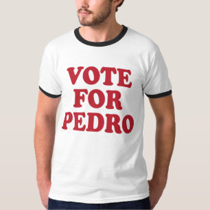 T-shirt Voto para Pedro