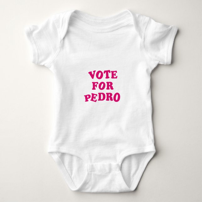 T-shirt Voto para Pedro (Frente)