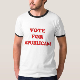 T-shirt Voto para republicanos