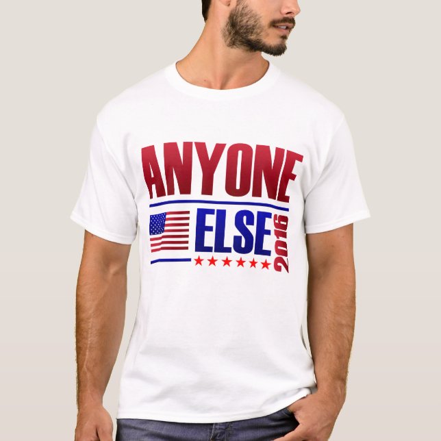 T-shirt Voto qualquer um mais 2016 (Frente)