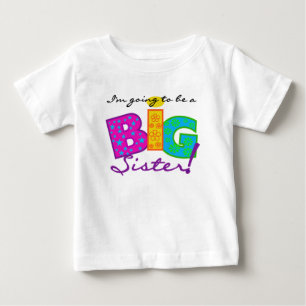 T-shirt Vou ser uma Irmã Grande
