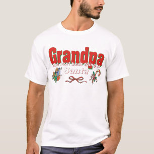 T-shirt Vovô, a melhor coisa seguinte ao papai noel