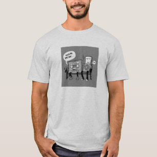 T-shirt Vovô da gaveta e neto de IPod