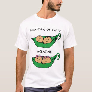 T-shirt Vovô dos gêmeos outra vez