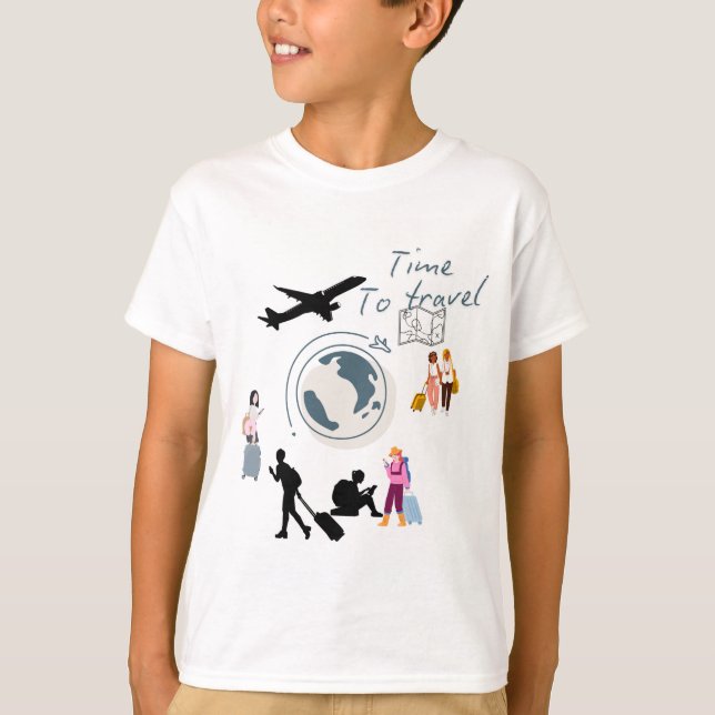 T-shirt voyage  (Frente)