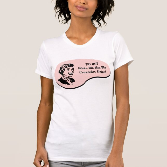 T-shirt Voz do conselheiro (Frente)