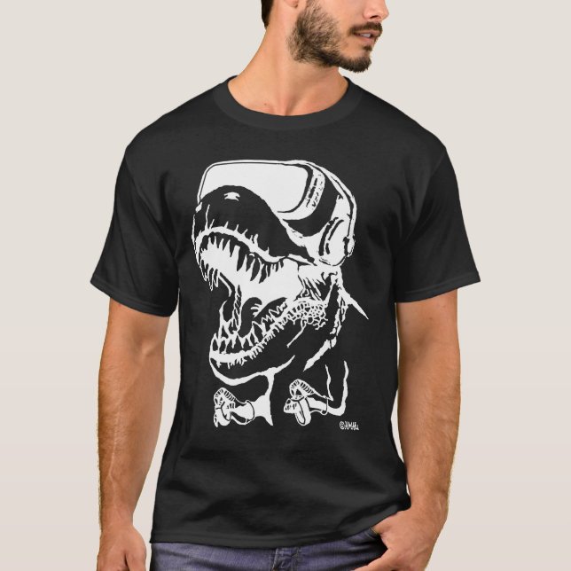 T-shirt VR T-rex (Frente)