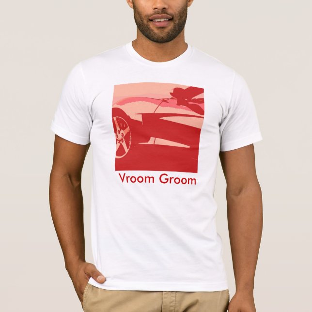 T-shirt Vroom Groom (Frente)