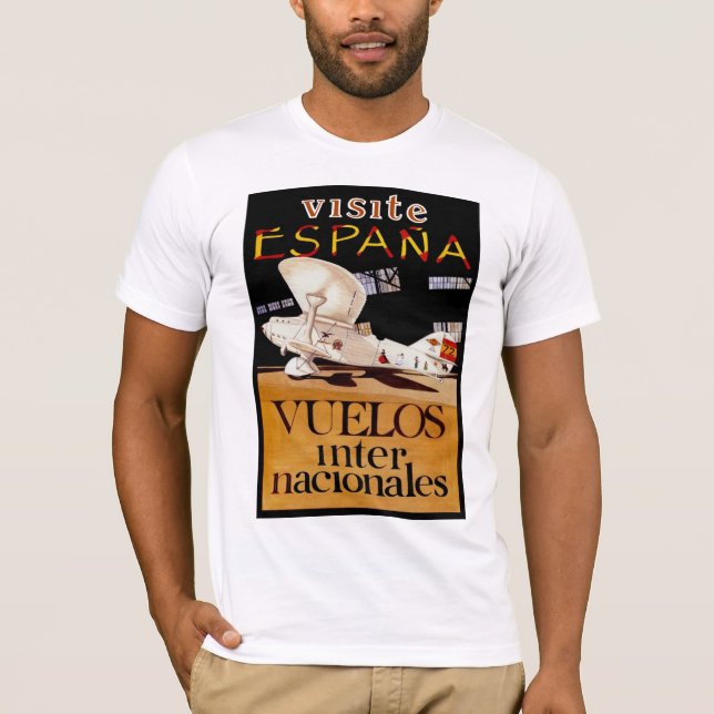 T-shirt ~ Vuelos Internacionales de Visite Espana (Frente)