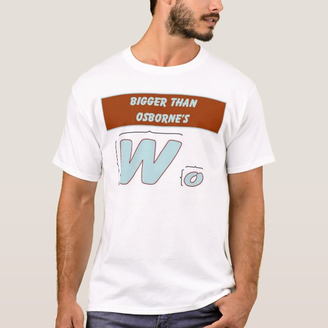 T-shirt W contra O (Frente)