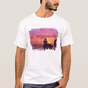 T-shirt WA, Ilha de San Juan, Farol Lime Kiln, 1919, 2