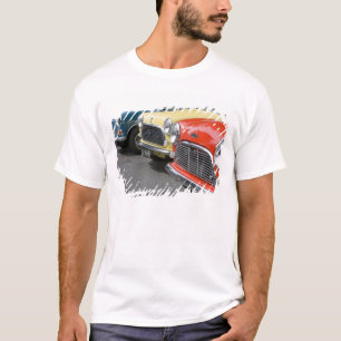 T-shirt WA, Seattle, automóvel britânico clássico.