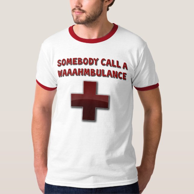 T-shirt Waaahmbulance (Frente)