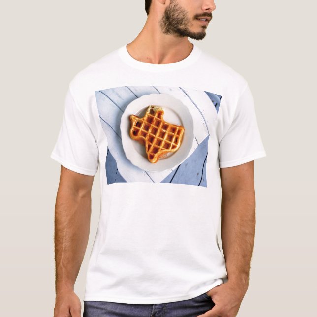 T-shirt Waffle de Texas (Frente)