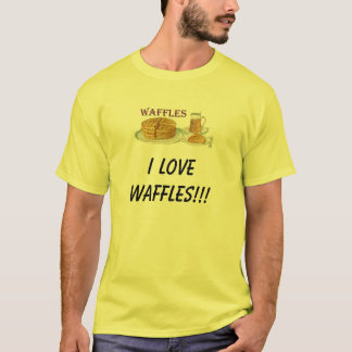T-shirt waffles, EU AMO WAFFLES!!!