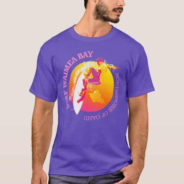 T-shirt Waimea Bay (Frente)