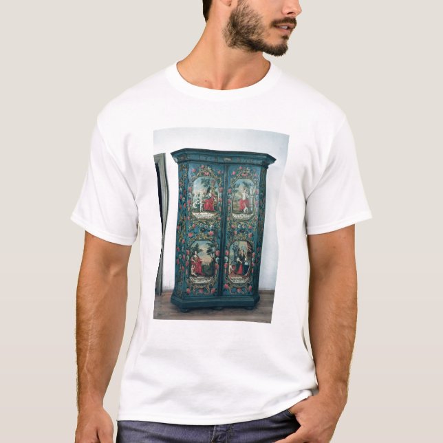 T-shirt Wardrobe decorado com cenas dos quatro (Frente)
